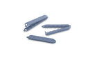 Rotho Set sluitclips groot 10 stuks ONDA blauw