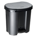 Rotho PILA Pedaalemmer Afvalscheider 2x10L Zwart