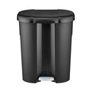 Rotho Pila Afvalscheider 10L+2x15L Zwart