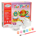 Schilder je eigen Theeservies