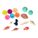 Kleiset Dinowereld - 6 Kleipotjes