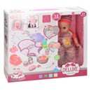 Deluxe Poppenset Buikdraagtas