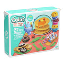 Bakken Kleiset - 6 Kleuren Klei - 22dlg.