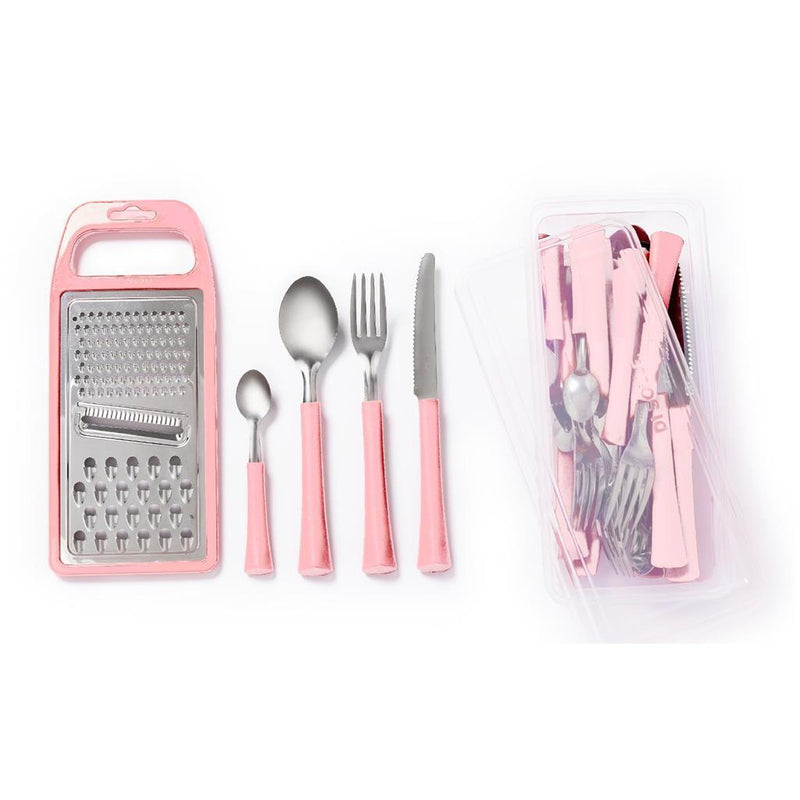 Di Solle Inova Bestekset 26-delig Lichtroze