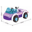 Bouwset Zomerauto Cabrio - 56dlg.