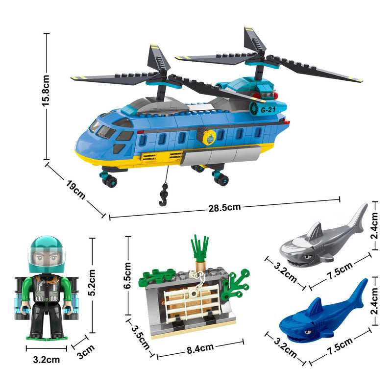 Bouwset Poolmissie Onderwater Missie - 344dlg.