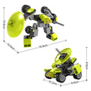 Bouwset Transformeer Robot / Ruimtewagen - 90dlg