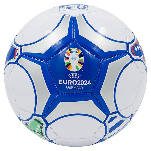 Voetbal Euro 2024 Maat 5 Blauw/Wit
