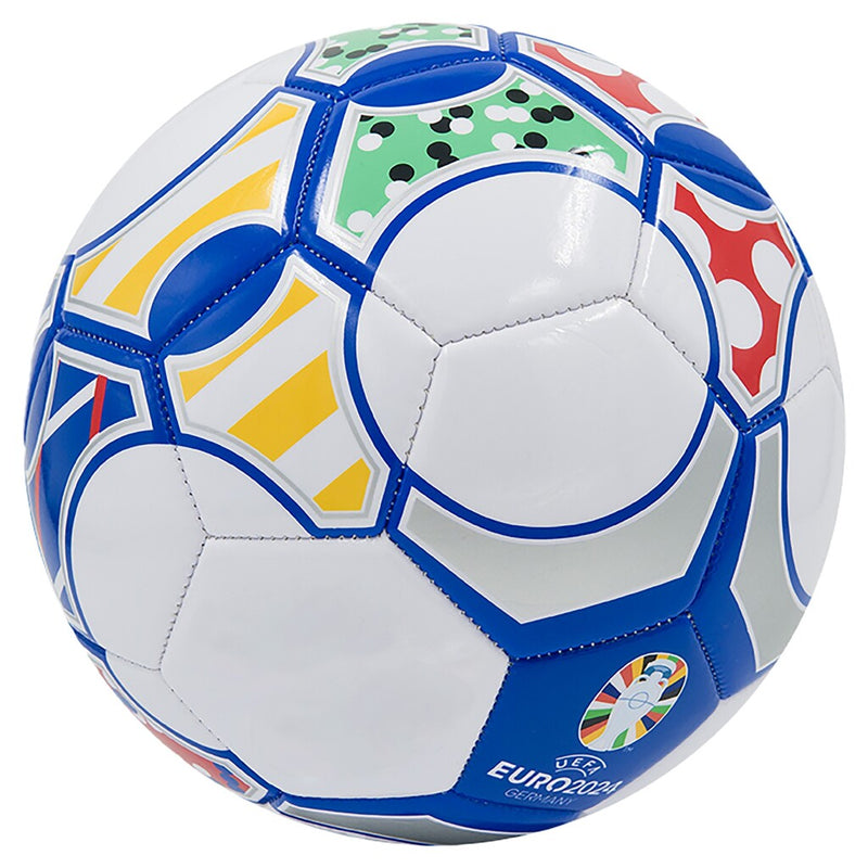 Voetbal Euro 2024 Maat 5 Blauw/Wit