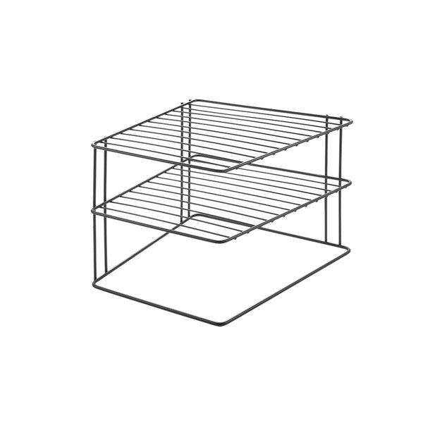 Metaltex bordenrek - Palio 25x25x19cm zwart