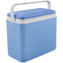 Koelbox Rotan Blauw 24L