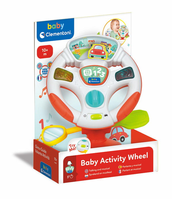 Clementoni Baby Stuurwiel + Licht en Geluid