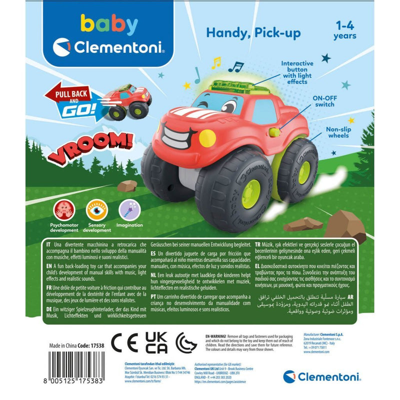 Clementoni Baby Stunt Wheels - Handy Pick-Up