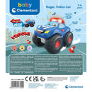 Clementoni Baby Politie Auto Roger + Licht en Geluid