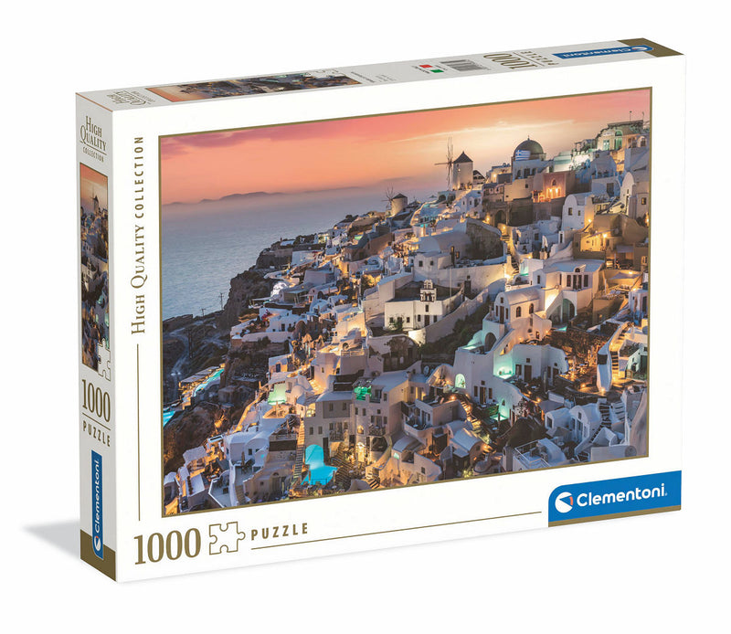 Clementoni Legpuzzel Tinten van Santorini, 1000st.
