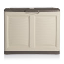 Bama Mettitutto Container 200L 78x45x64 cm Beige/Taupe