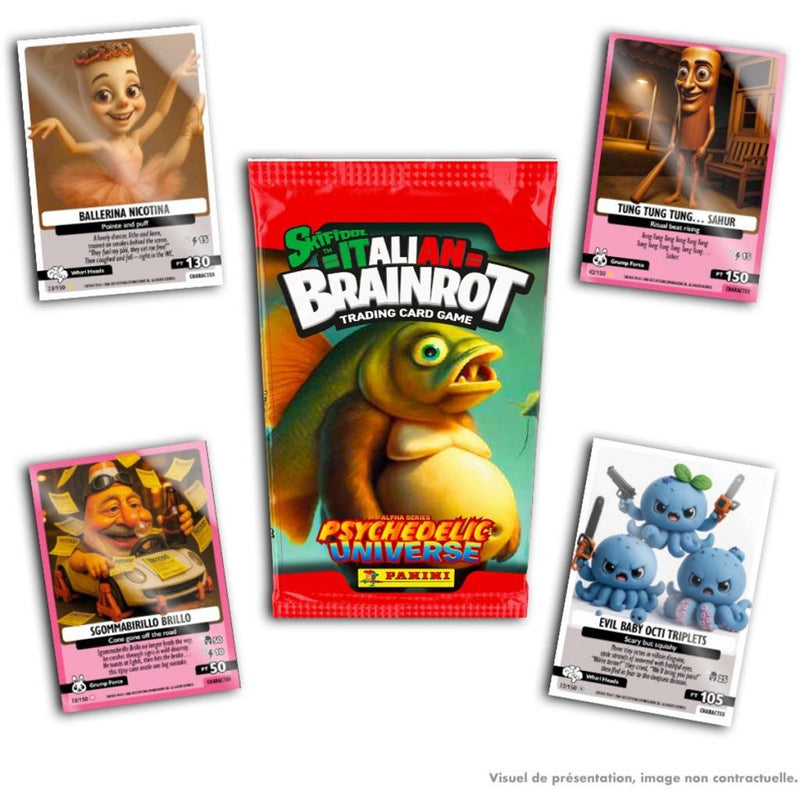 Skifidol Italian Brainrot Trading Card Starter