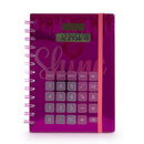 Dream Big Notitieboekje met Calculator Roze