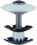 Balhoofdplugklauw M-Wave 1-1/8" - zilver