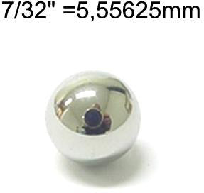 Kogels Marabu 7/32 - 5.556mm (per gros)