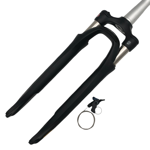 Voorvork 28" Suntour SF14 NCX Disc 1.5 >1-1/8" PM met remote lockout - mat zwart