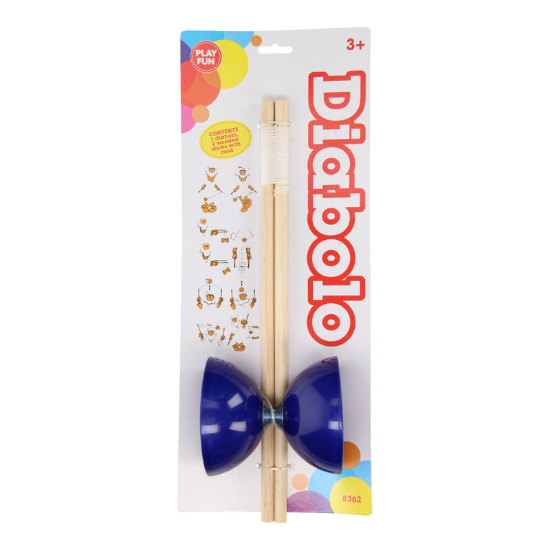 Diabolo met Houten Stokken