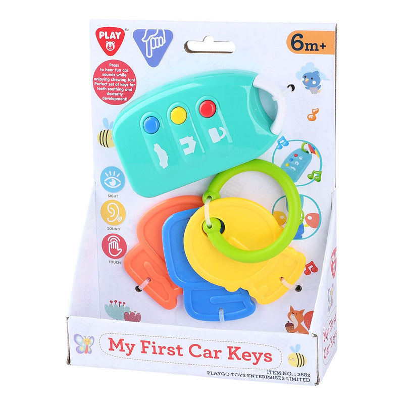Playgo Mijn Eerste Autosleutels - 5dlg.