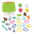 Playgo Wild Adventure Kleiset in Opbergdoos - 4 Kleipotjes