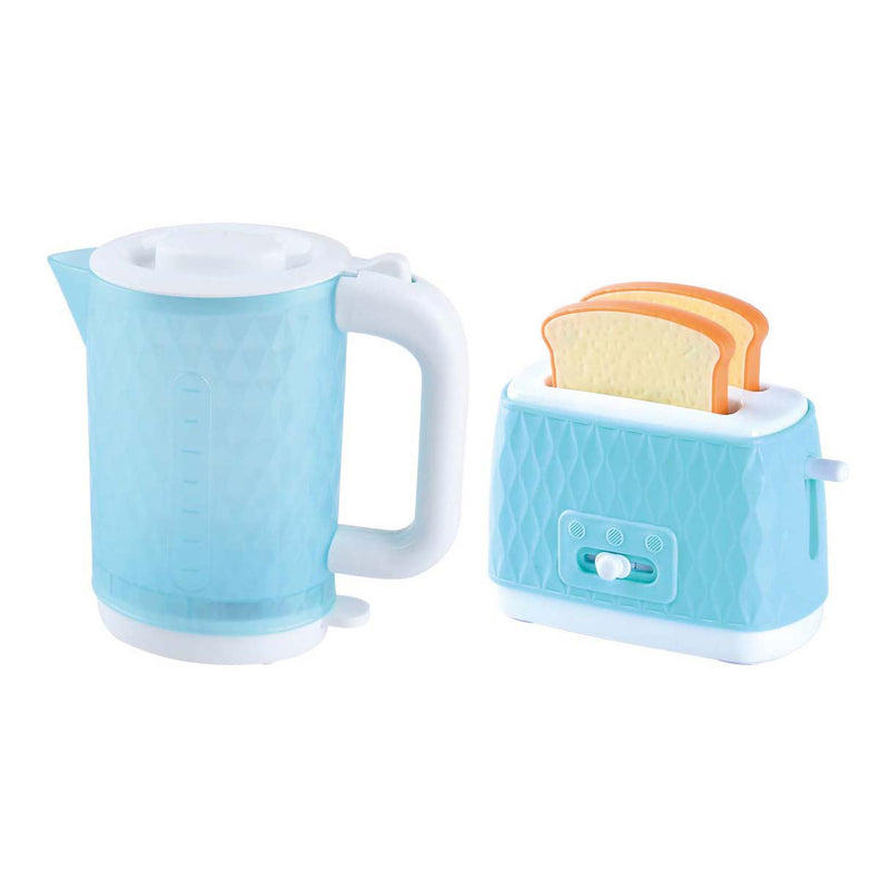 Play Speelgoed Waterkoker en Broodrooster met Brood, 4dlg.