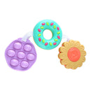 Playgo Sensorisch Speelgoed  Bloem en Donut en Pop-it - 3dlg.