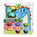 Playgo Dino Feest Kleiset - 6 Kleipotjes