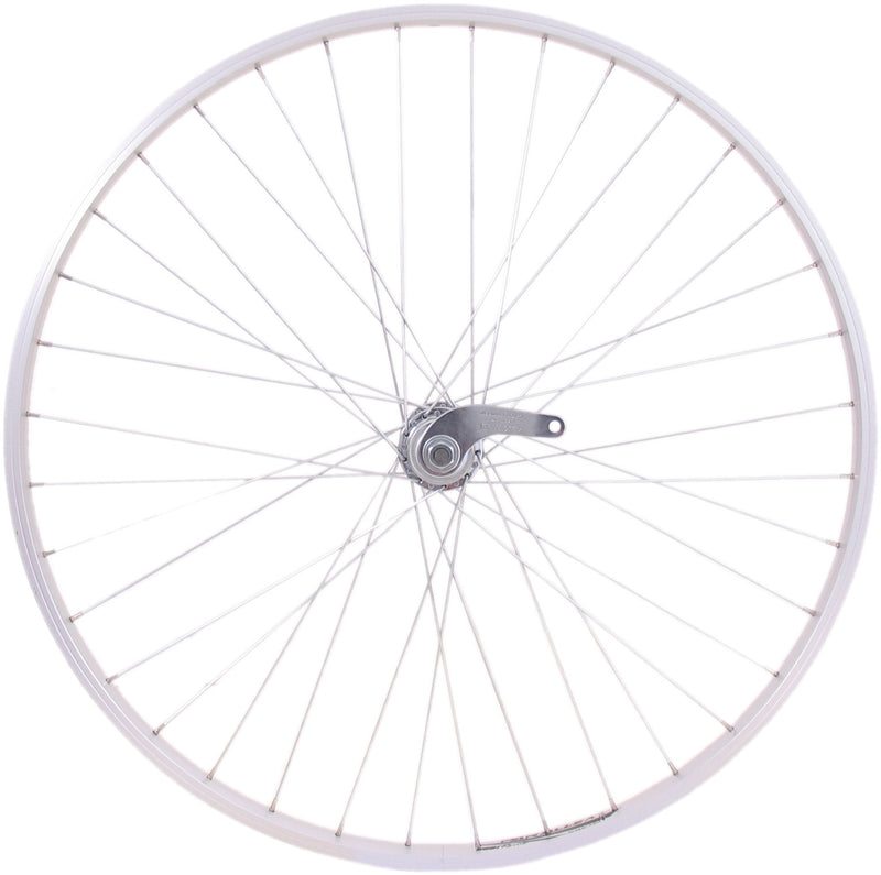 Achterwiel 28 x 1/4" aluminium Favorit remnaaf - zilver