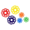 Bouwschijven - 640 stuks in Twee Formaten