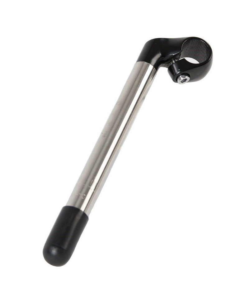 Stuurpen Primax E Zwolle L = 280mm - balhoofdbuismaat: Ø 22.2mm | klemdiameter: Ø 25.4-  zwart/zilv