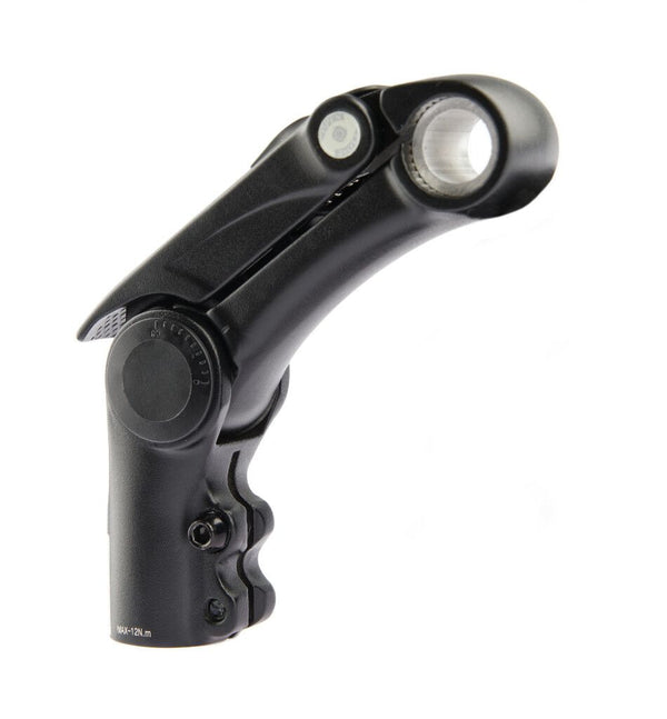 Stuurpen Primax E Goes | extensie: 115mm | balhoofdbuismaat: ø28.6mm |klem diameter: ø25.4mm - zwar