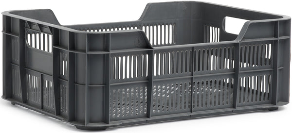 Gerecyclede fietskrat Urban Proof Helsinki 11 liter - as grijs