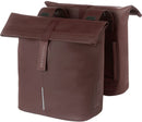 Dubbele fietstas Basil City 28-32 liter 12 x 29 x 30 cm - roasted brown