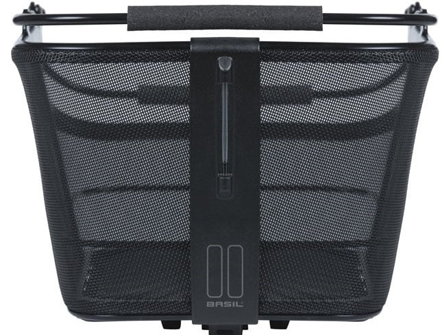 Fietsmand Basil Cento Tech Fiber Nordlicht MIK 21 Liter 39 x 24 x 15 cm zwart