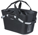 Fietsmand Basil Classic Carry All met MIK bevestiging 22 liter 20 x 38 x 17 cm - zwart