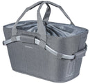 Fietsmand Basil 2Day Carry All met MIK bevestiging 22 liter 20 x 38 x 17 cm - grijs