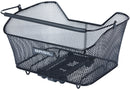 Fietsmand Basil Base M met MIK bevestiging 14 liter 25 x 33 x 17 cm - zwart