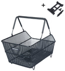 Fietsmand Basil Cento achtermand Multisysteem NX - zwart