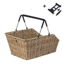 Rieten fietsmand Cento Rattan Look MIK 40 x 25 x 12 cm - seagrass