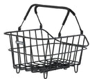 Fietsmand Basil Cento Alu met MIK bevestiging 14 liter 39 x 24 x 15 - zwart
