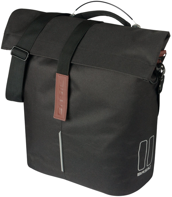 Fietsshopper Basil City 14 liter 11 x 29 x 36cm - zwart