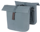 Dubbele fietstas Basil City MIK 28-32 liter - graphite blue