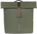 Dubbele Fietstas Basil City MIK 28 - 32 liter - Moss Green