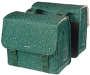 Dubbele fietstas Basil Flair 35 liter - groen