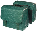 Dubbele fietstas Basil Flair MIK 35 liter 15 x 35 x 31 cm (2x) - groen