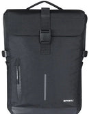 Dubbele fietstas Basil Move MIK 30 liter 16 x 27 x 38 cm - zwart